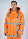 Hydrowear Lokeren hoge zichtbaarheidsjas oranje miniatuur