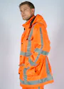 Hydrowear Lokeren hoge zichtbaarheidsjas oranje miniatuur