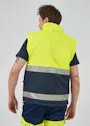 Hydrowear Metz 043446YN Giletz Antistatisch Brandvertragend Geel/Marine miniatuur