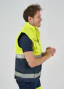 Hydrowear Metz 043446YN Giletz Antistatisch Brandvertragend Geel/Marine miniatuur