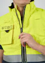 Hydrowear Metz 043446YN Giletz Antistatisch Brandvertragend Geel/Marine miniatuur