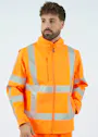 Hydrowear Toulon hoge zichtbaarheidsjas miniatuur