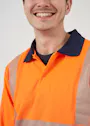 Hydrowear Trinidad 040427 Poloshirt LS UV-bescherming Trafficline miniatuur