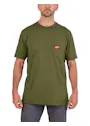 Milwaukee Work WTSSS T-shirt Short Sleeve Waterafstotend Regular Fit miniatuur