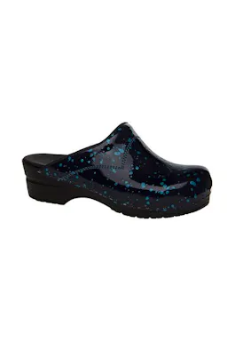 Sanita Flex 314 Klomp Zwart/Blauw