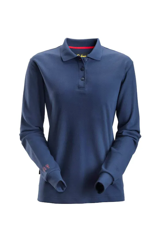 Snickers ProtecWork 2667 Poloshirt Lange Mouwen Vlamvertragend Antistatisch Dames