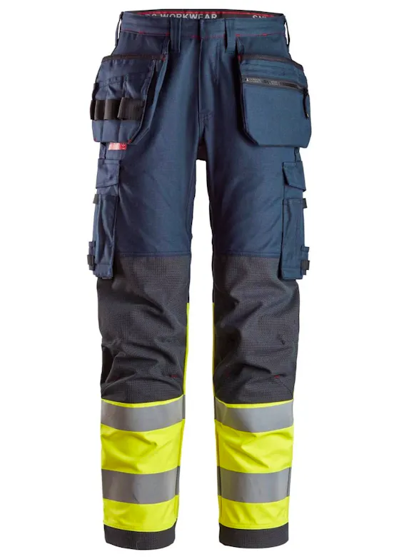 Snickers PW Trousers HP ELP HV CL1 - 6263