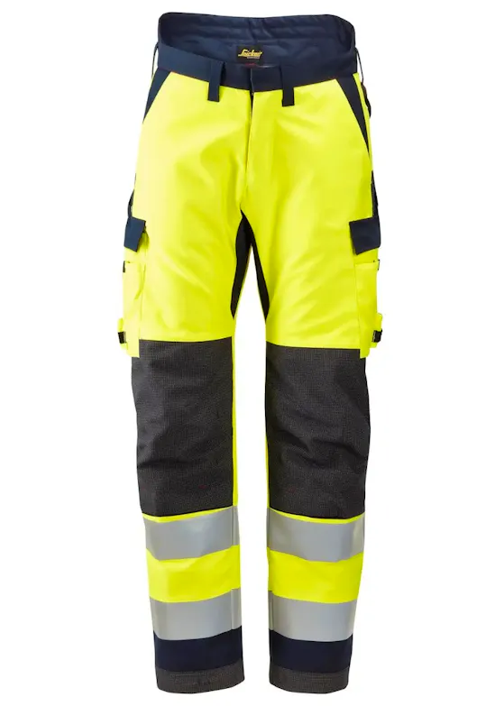 Snickers ProtecWork High-Vis Isolerende Werkbroek Klasse 2 - 6663