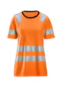 Snickers 2537 T-Shirt Dames High-Vis Klasse 2 miniatuur