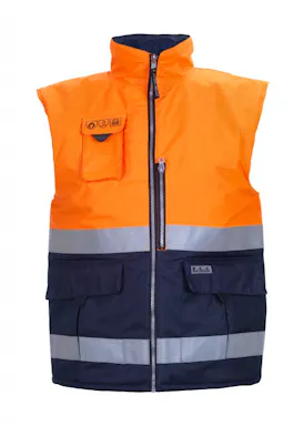 Hydrowear Metz 043446ON Giletz Oranje/Marine Antistatisch Brandvertragend