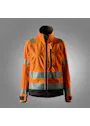 Snickers Workwear AllroundWork High-Vis Softshell Damesjack Klasse 2 -/3 1237 miniatuur