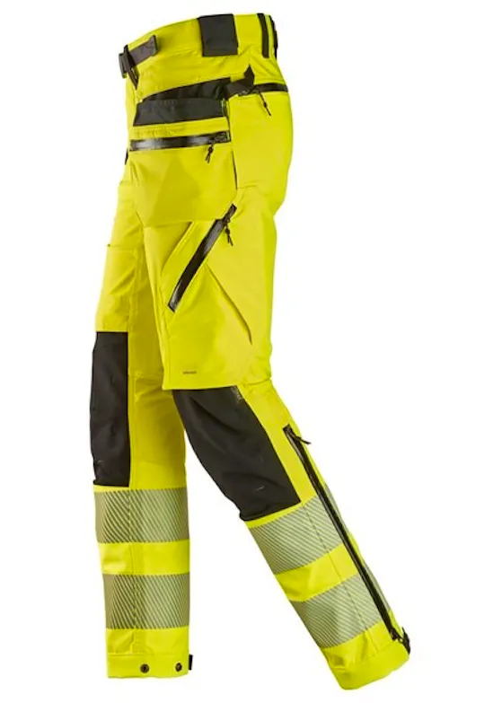 Snickers High-Vis Klasse 2 Werkbroek Met Afneembare Holsterzakken 6930