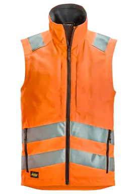 Snickers 4534 Vest Hi-Vis Klasse 1/2 Regular Fit