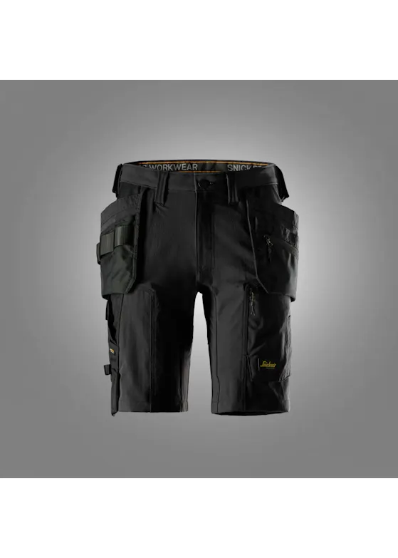 Snickers Werkshorts met Holsterzakken 6118 Stretch Slim Fit AllroundWork