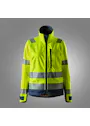 Snickers Workwear AllroundWork High-Vis Softshell Damesjack Klasse 2 -/3 1237 miniatuur