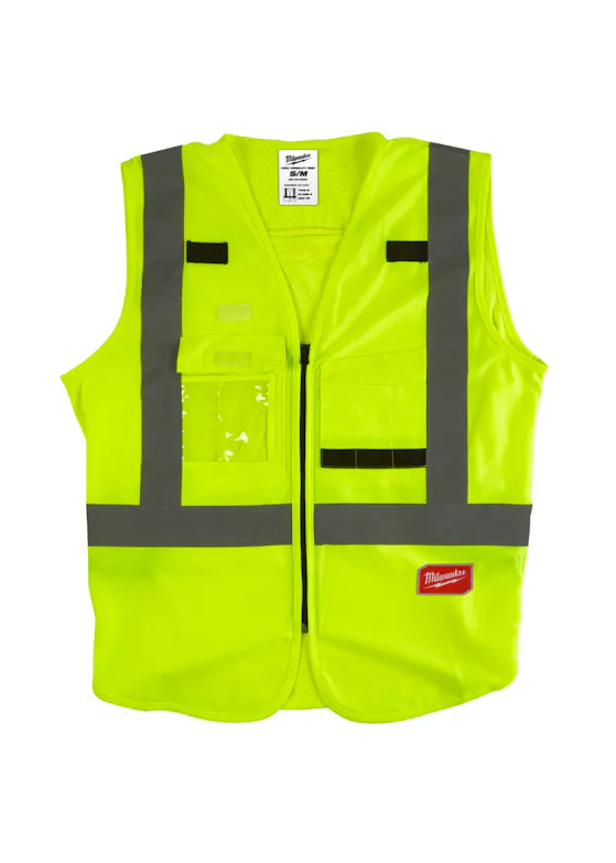 Milwaukee 4932471890 Veiligheidshesje Hi-vis Klasse 2 (1 Stuk)