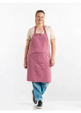 Chaud Devant Bib Apron Berry 588