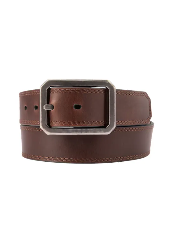 Carhartt Leather Reversible Center Bar Buckle Belt A0006222