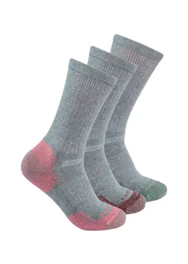 Carhartt Cotton Blend Crew Sock 3 Pair