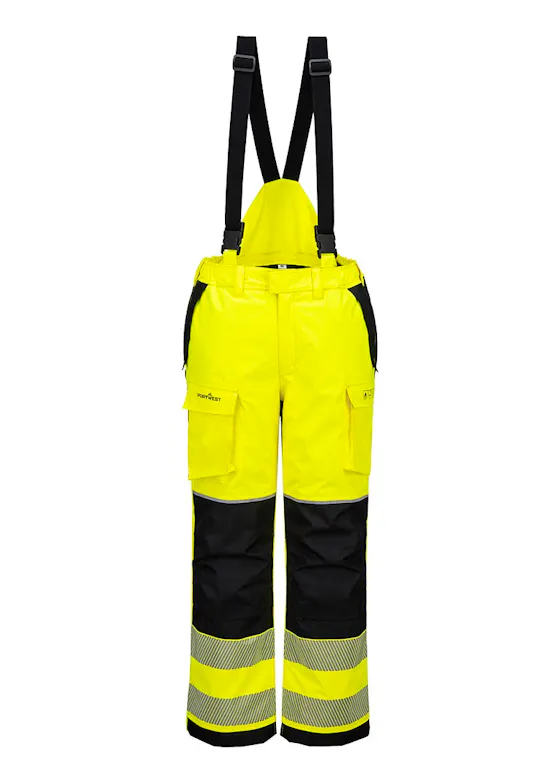Portwest PW3 Vlamvertragende Modaflame Regen Winterbroek FR426 Hi-Vis