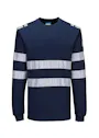 Portwest PW3 Modaflame Gebreid FR T-shirt met Lange Mouwen FR732 Hi-Vis miniatuur