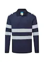 Portwest PW3 Modaflame Poloshirt met Lange Mouw FR733 Vlamvertragend miniatuur