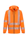 Portwest KX3 Sport Hoodie met Rits KX303 Hi-Vis miniatuur
