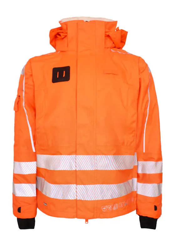 Lyngsoe Multinorm Hi-Vis Jacket in Heavy Tear-Resistant Quality ARC-LR18055 Brandvertragend