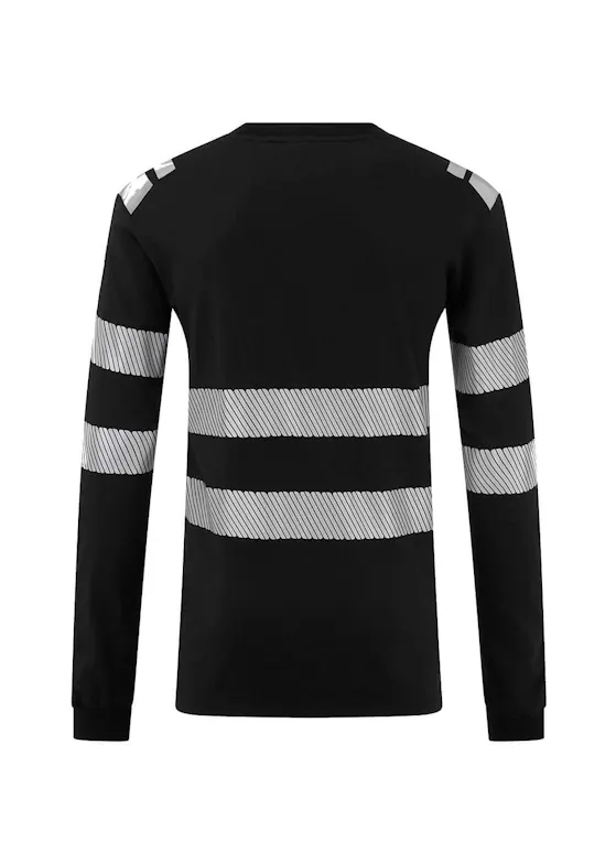Portwest PW3 Modaflame Gebreid FR T-shirt met Lange Mouwen FR732 Hi-Vis