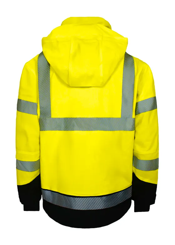 Lyngsoe 4WS-5057 Shelljack 4-Way Stretch Hi-Vis Waterdicht Winddicht