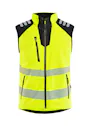Blaklader 3091 Bodywarmer Softshell High Vis Winddicht Waterdicht Stretch miniatuur