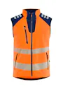 Blaklader 3091 Bodywarmer Softshell High Vis Winddicht Waterdicht Stretch miniatuur