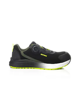 Elten Leevi XXNF BOA® Black-Lime Low ESD S3S Werkschoen