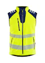 Blaklader 3091 Bodywarmer Softshell High Vis Winddicht Waterdicht Stretch miniatuur