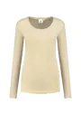 Lemon & Soda 1267 Longsleeve Body Fit Dames miniatuur