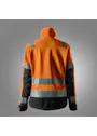 Snickers Workwear AllroundWork High-Vis Softshell Damesjack Klasse 2 -/3 1237 miniatuur