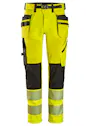 Snickers High-Vis Klasse 2 Werkbroek Met Afneembare Holsterzakken 6930 miniatuur