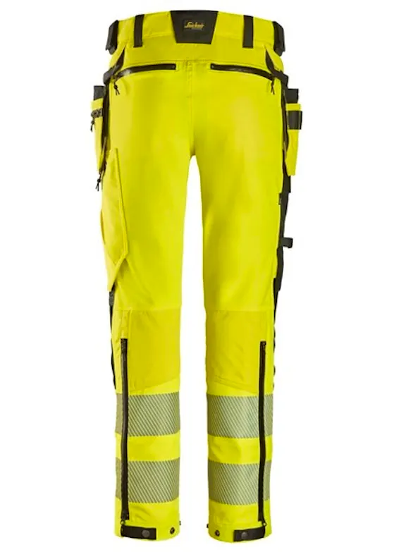 Snickers High-Vis Klasse 2 Werkbroek Met Afneembare Holsterzakken 6930