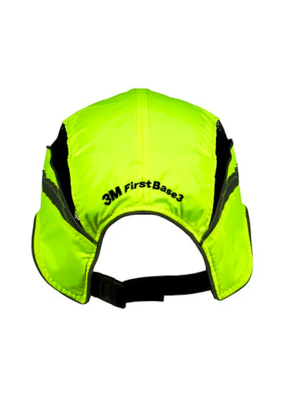3M First Base 3 Stootpet 2021866 55 mm Hi-Viz Geel