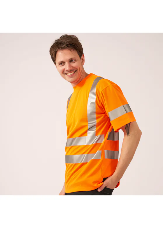 Jobman 5591 T-shirt Hi-Vis Reflecterend Practical