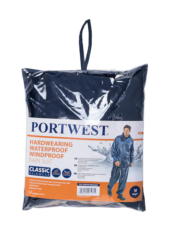 Portwest Essentials Tweedelig Regenpak L440