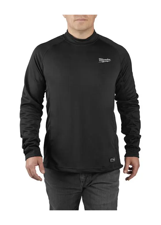 Milwaukee L4HBLB301 T-shirt USB Oplaadbare Verwarmde Worskin Basislaag Regular Fit