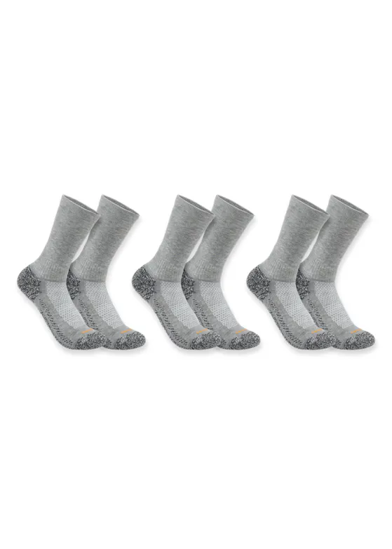Carhartt Force Midweight Crew Sock 3 Pack SC4223M