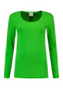 Lemon & Soda 1267 Longsleeve Body Fit Dames miniatuur