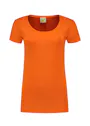 Lemon & Soda 1268 T-shirt Body Fit Dames miniatuur