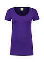 Lemon & Soda 1268 T-shirt Body Fit Dames miniatuur