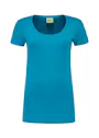 Lemon & Soda 1268 T-shirt Body Fit Dames miniatuur