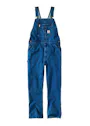 Carhartt 104672 Denim Bib Overall Loose Fit Regular Fit miniatuur