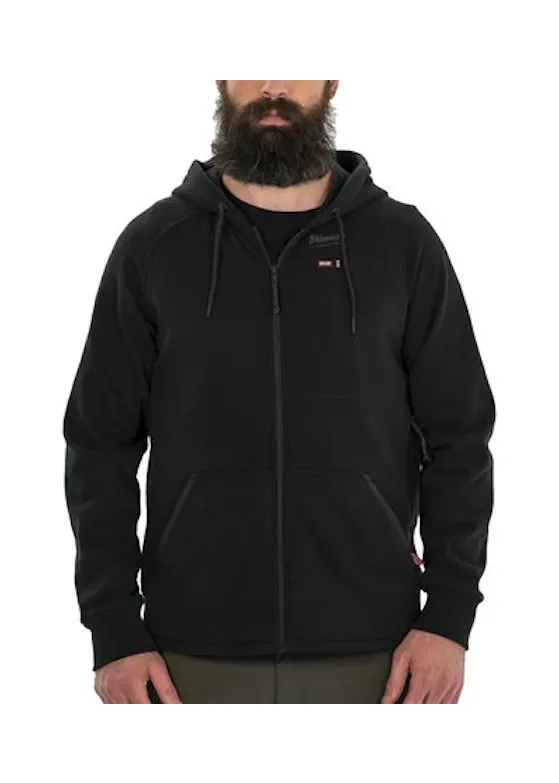 Milwaukee M12 Hoodie Heated Black Regular Fit