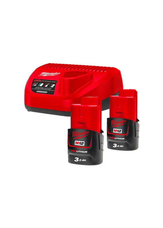 Milwaukee M12™ NRG PACK 2 Accu's  (4933451902)